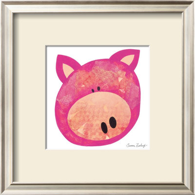 Pink Pig by Susan Zulauf Pricing Limited Edition Print image