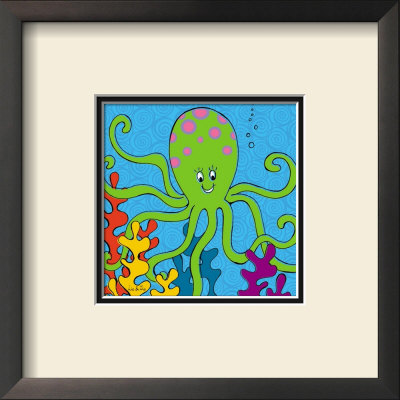 Olly Octopus by Liv & Flo Pricing Limited Edition Print image