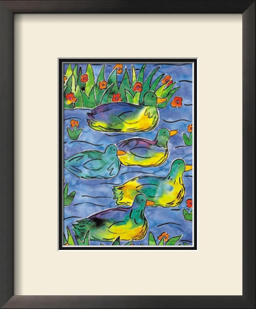 Ducks On Patrol by Lisa V. Keaney Pricing Limited Edition Print image