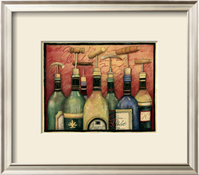Cork Screws And Wine by Susan Winget Pricing Limited Edition Print image