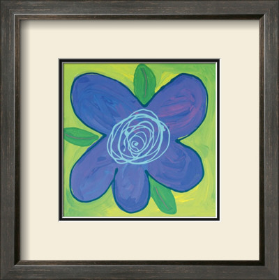 Purple Flower by Stephanie Bauer Pricing Limited Edition Print image