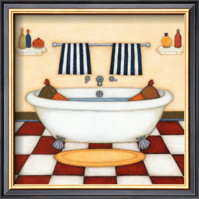 Bath Time by Helga Sermat Pricing Limited Edition Print image