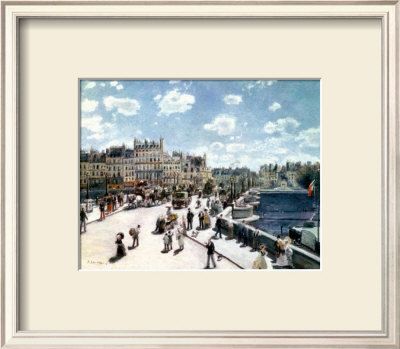 Pont Neuf, Paris by Pierre-Auguste Renoir Pricing Limited Edition Print image