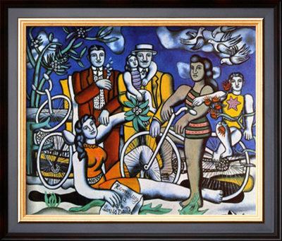 Les Loisirs, C.1948 by Fernand Leger Pricing Limited Edition Print image