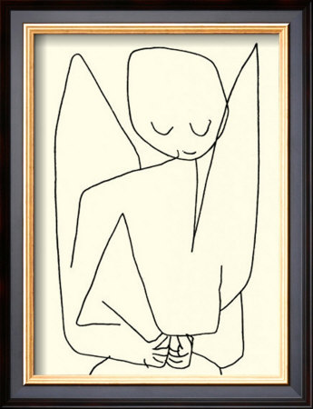 Vergesslicher Engel, C.1939 by Paul Klee Pricing Limited Edition Print image