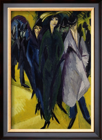Women On The Street I by Ernst Ludwig Kirchner Pricing Limited Edition Print image