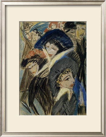 Women On The Street Ii by Ernst Ludwig Kirchner Pricing Limited Edition Print image