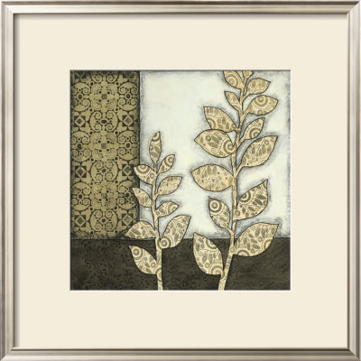 Neutral Leaves And Patterns Ii by Megan Meagher Pricing Limited Edition Print image