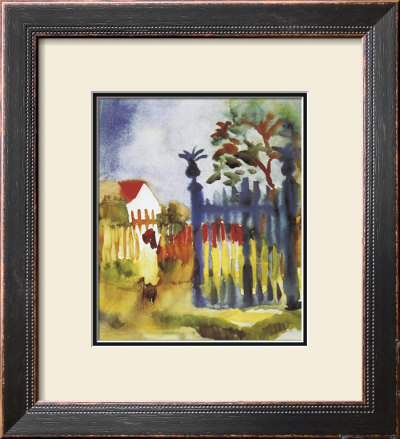 Gartentor, C.1915 by Auguste Macke Pricing Limited Edition Print image