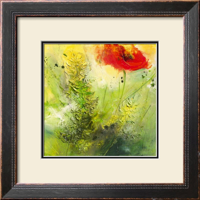 Mohn Mit Farn by Waltraud Nawratil Pricing Limited Edition Print image