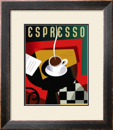 Cubist Espresso by Eli Adams Pricing Limited Edition Print image