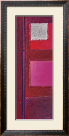 Silver And Red Only by K. Kostolny Pricing Limited Edition Print image