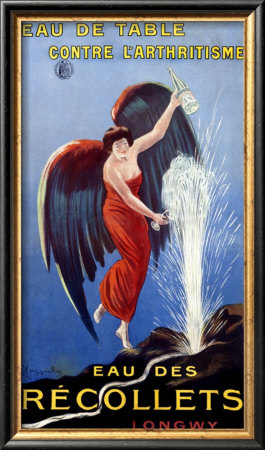 Eau Des Recollets by Leonetto Cappiello Pricing Limited Edition Print image