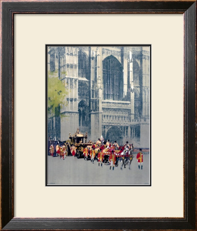Lord Mayor's Coach, Lner Poster, 1923-1947 by Fred Taylor Pricing Limited Edition Print image