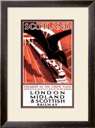 Scotland, Straight As The Crow Flies by Norman Howard Pricing Limited Edition Print image