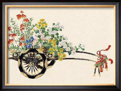 Autumn Flower Cart by Takeshita Pricing Limited Edition Print image