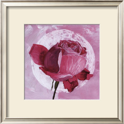 Rose Sur Pois Blanc by Valerie Roy Pricing Limited Edition Print image