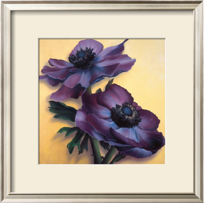 Purple Anemones by Rachel Deacon Pricing Limited Edition Print image