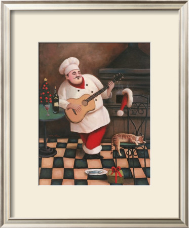Christmas Chef I by T. C. Chiu Pricing Limited Edition Print image