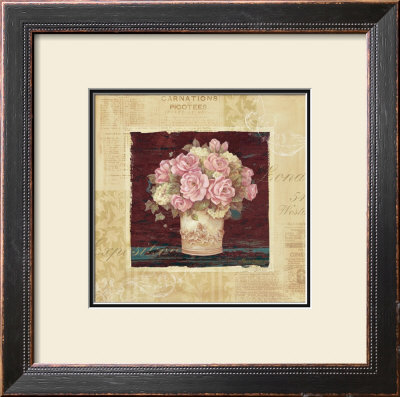 Vintage Rose Pink by Pamela Gladding Pricing Limited Edition Print image