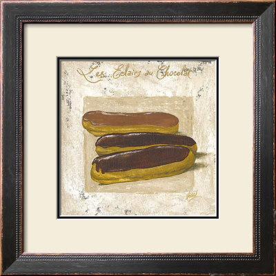 Les Eclairs Au Chocolat by Véronique Didier-Laurent Pricing Limited Edition Print image