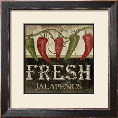 Fresh Jalapenos by Jennifer Pugh Pricing Limited Edition Print image