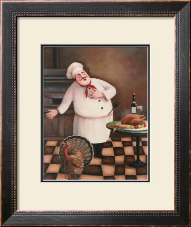 Turkey Chef I by T. C. Chiu Pricing Limited Edition Print image