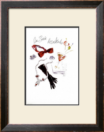 La Soiree De Cocktails by Tina Pricing Limited Edition Print image