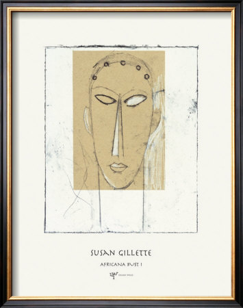 Africana Bust I by Susan Gillette Pricing Limited Edition Print image