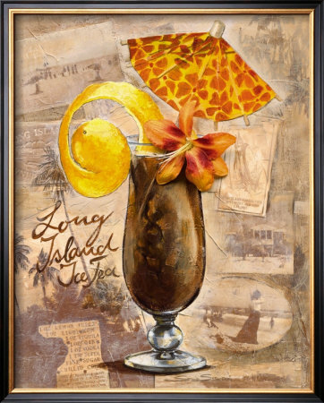 Long Island Ice Tea by Sonia Svenson Pricing Limited Edition Print image