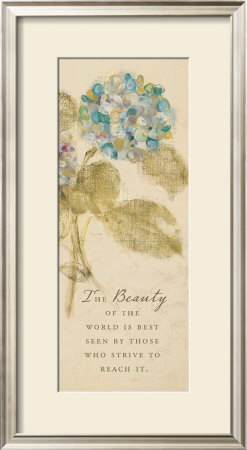 Inspirational Hydrangea I by Cheri Blum Pricing Limited Edition Print image