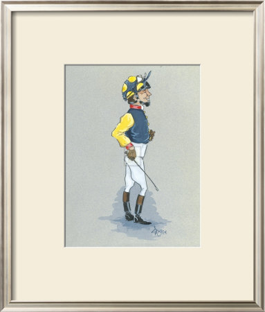 The Jockey by Simon Dyer Pricing Limited Edition Print image