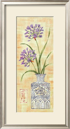 Asian Floral Ii by Clare Lake Pricing Limited Edition Print image