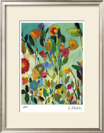 Turquoise Garden by Kim Parker Pricing Limited Edition Print image