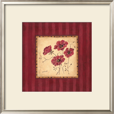 Designer Poppies I by Jo Moulton Pricing Limited Edition Print image