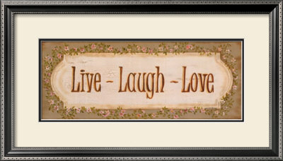 Live, Laugh, Love by Grace Pullen Pricing Limited Edition Print image