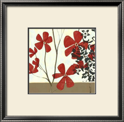 Blue Blossom Tapestry V by Jennifer Goldberger Pricing Limited Edition Print image