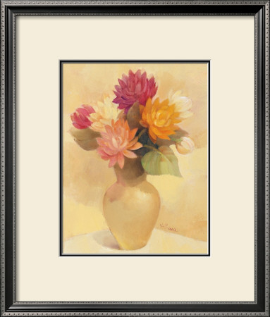 Albena's Dahlias Ii by Albena Hristova Pricing Limited Edition Print image