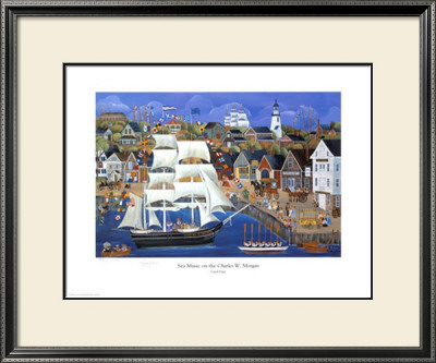Sea Music On The Charles W. Morgan by Carol Dyer Pricing Limited Edition Print image