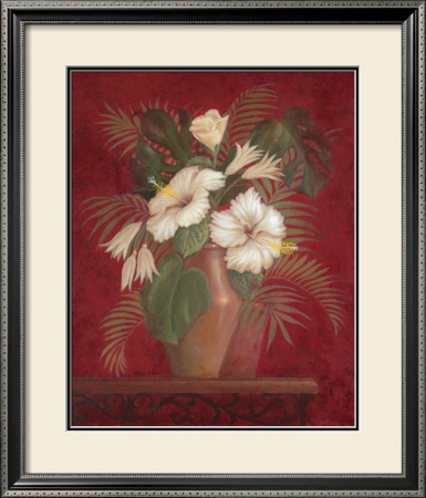 Tropical Hibiscus I by Gloria Eriksen Pricing Limited Edition Print image