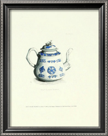Salt Glaze Teapot I by Solon Pricing Limited Edition Print image