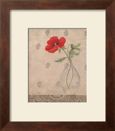 Perfect Poppy Ii by Angela Ferrante Pricing Limited Edition Print image
