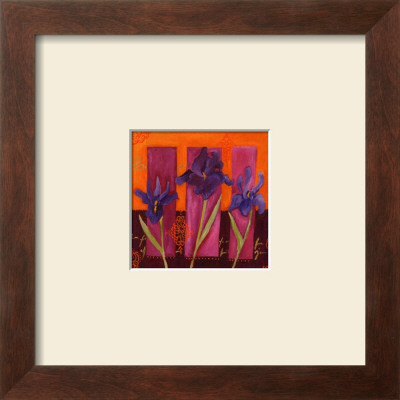 Three Irises by Loetitia Pillault Pricing Limited Edition Print image