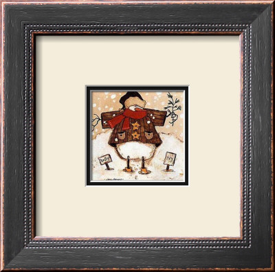Scarecrow Snowman by Carol Robinson Pricing Limited Edition Print image