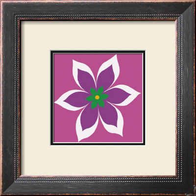 Purple Flower by Miriam Bedia Pricing Limited Edition Print image