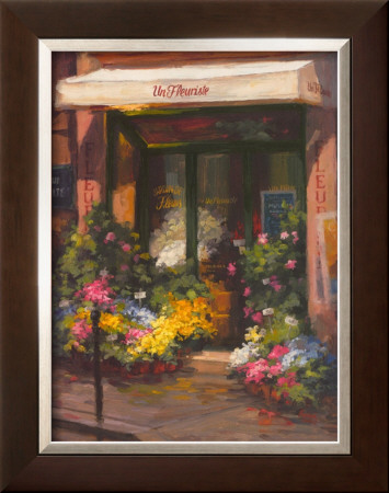 Parisian Flower Shop by George Botich Pricing Limited Edition Print image