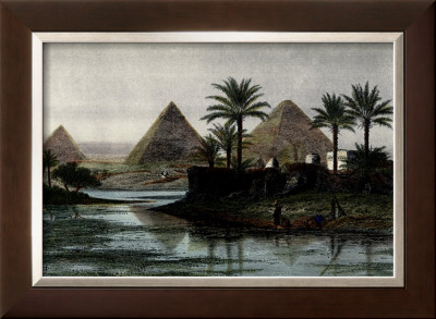 Pyramids Of Gizeh by J. D. Woodward Pricing Limited Edition Print image