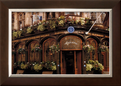 Bloomsbury Pub-London by George Ferris Pricing Limited Edition Print image