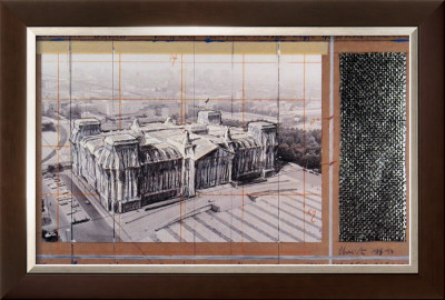 Wrapped Reichstag, Project For Berlin, No. 10 by Christo Pricing Limited Edition Print image