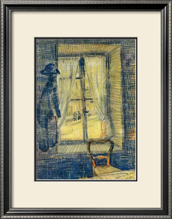 The Window At Bataille's by Vincent Van Gogh Pricing Limited Edition Print image